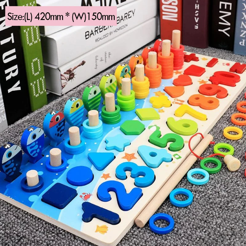Educational Wooden Games Board