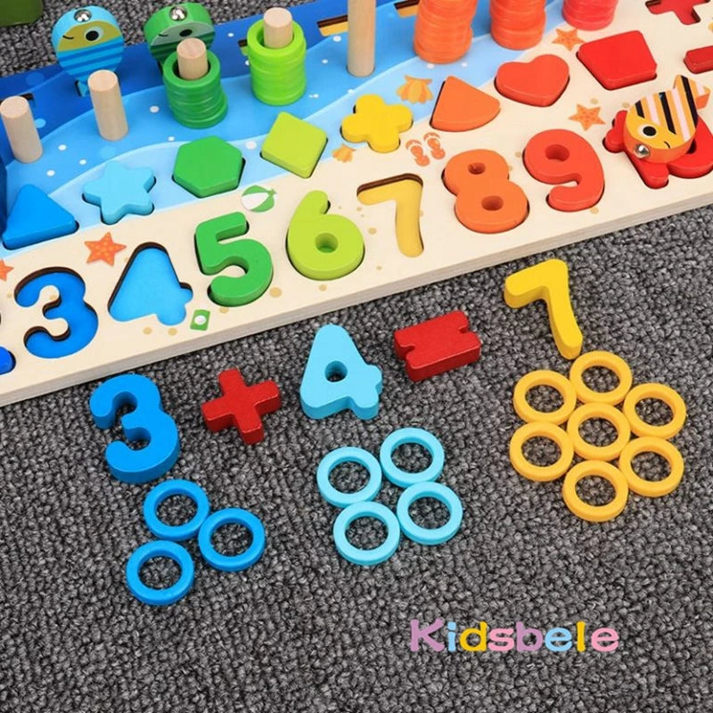 Educational Wooden Games Board