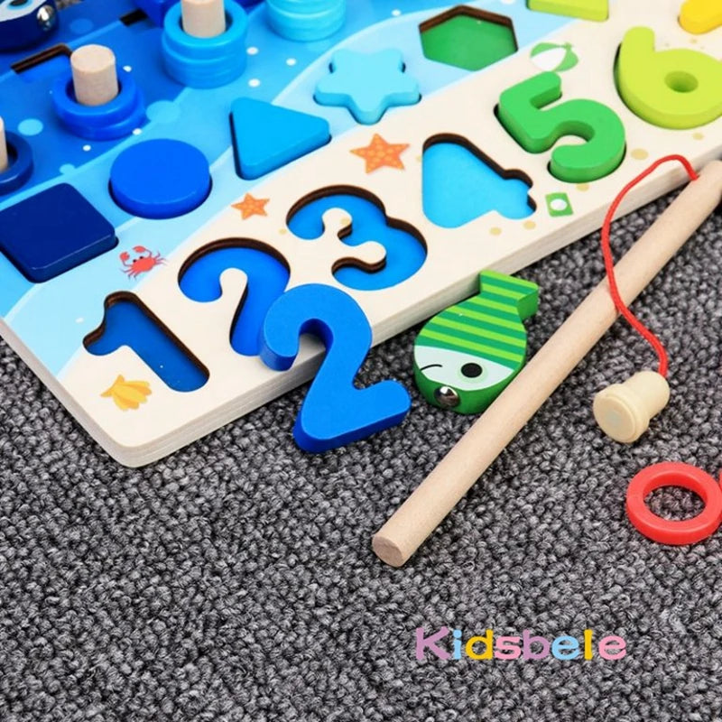 Educational Wooden Games Board