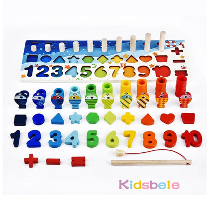 Educational Wooden Games Board