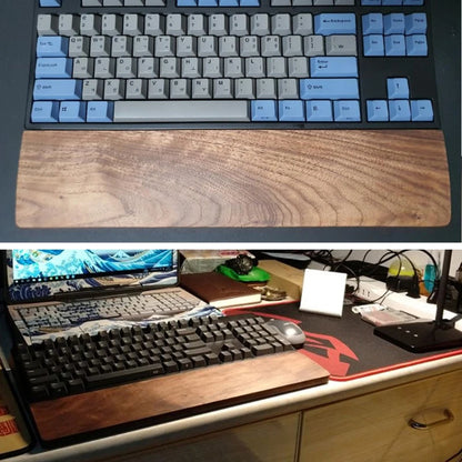 Walnut Wooden Keyboard Wrist Rest