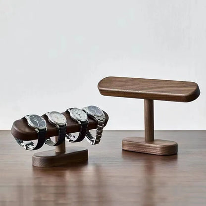 Walnut Watch Bracket Display Holder