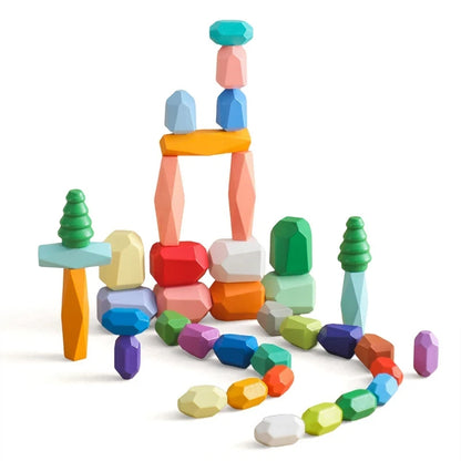 Woody Rainbow Stones