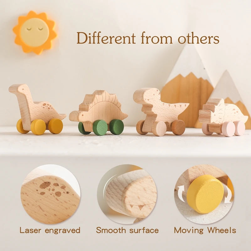 Dinos on wheels