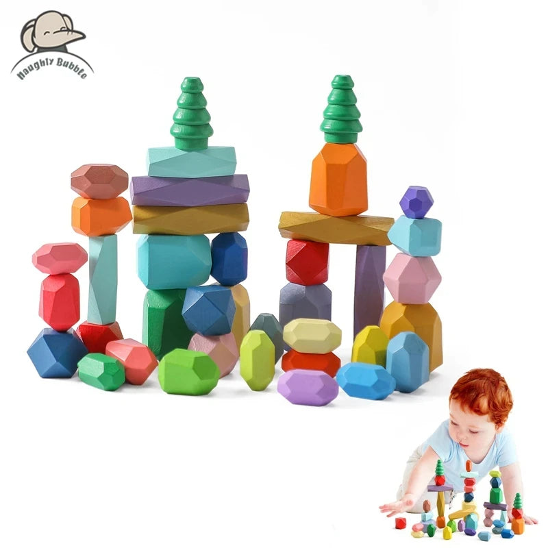 Woody Rainbow Stones