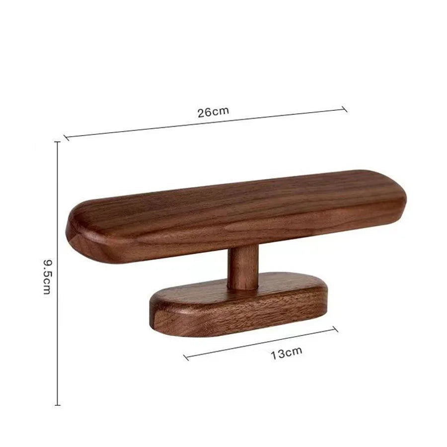 Walnut Watch Bracket Display Holder