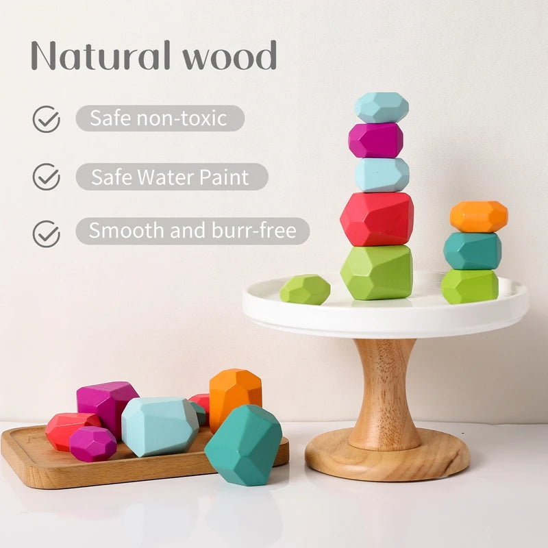Woody Rainbow Stones