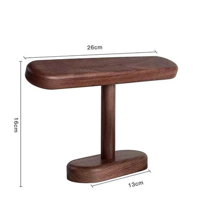 Walnut Watch Bracket Display Holder