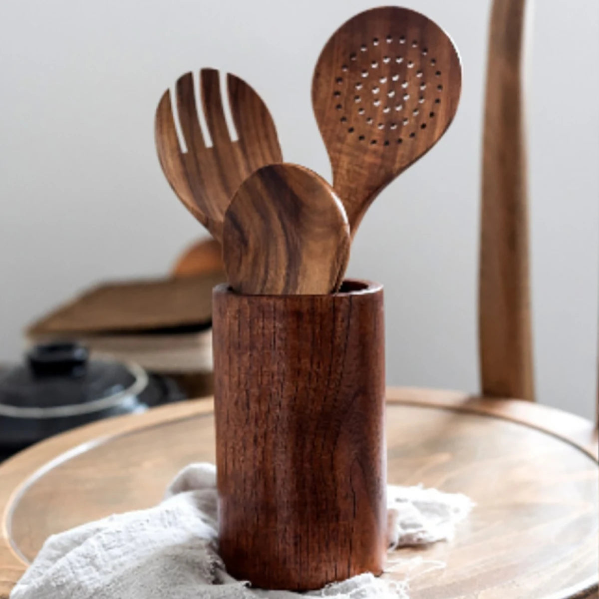 Wooden Kitchen Spoon Set