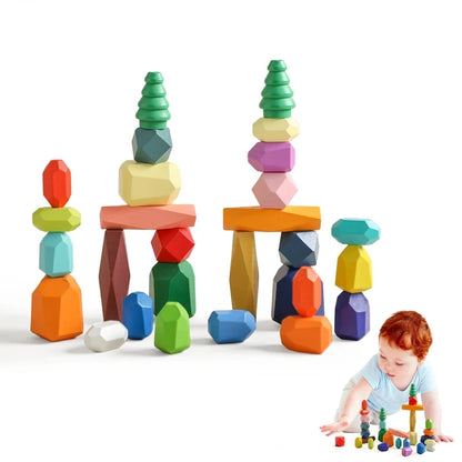 Woody Rainbow Stones