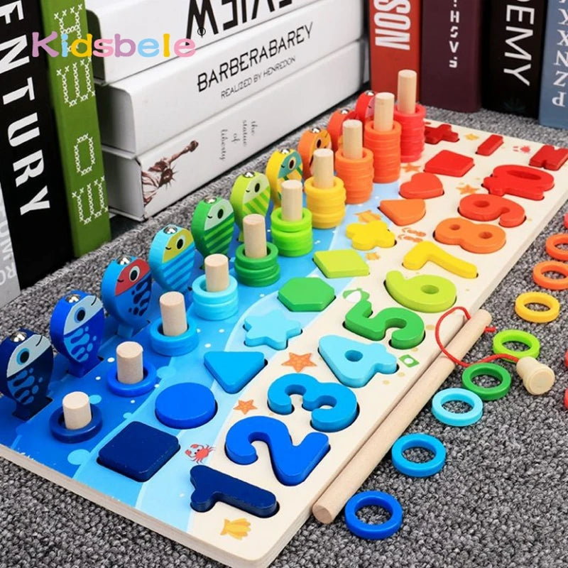 Educational Wooden Games Board