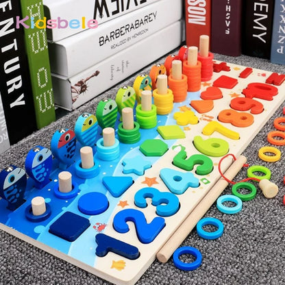 Educational Wooden Games Board